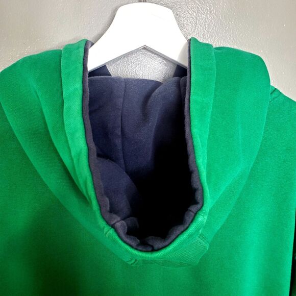 Vtg 90’s Champs University of Notre Dame Fighting Irish Hoodie Large FLAWED - Picture 5 of 10